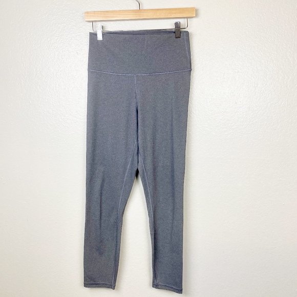 Everlane The Perform Legging Gray Lounge Basic Ankle 7/8 High Waist Large - Picture 2 of 11